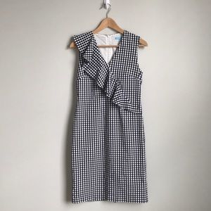 J. McLaughlin Kathryn Asymmetrical Ruffle Dress